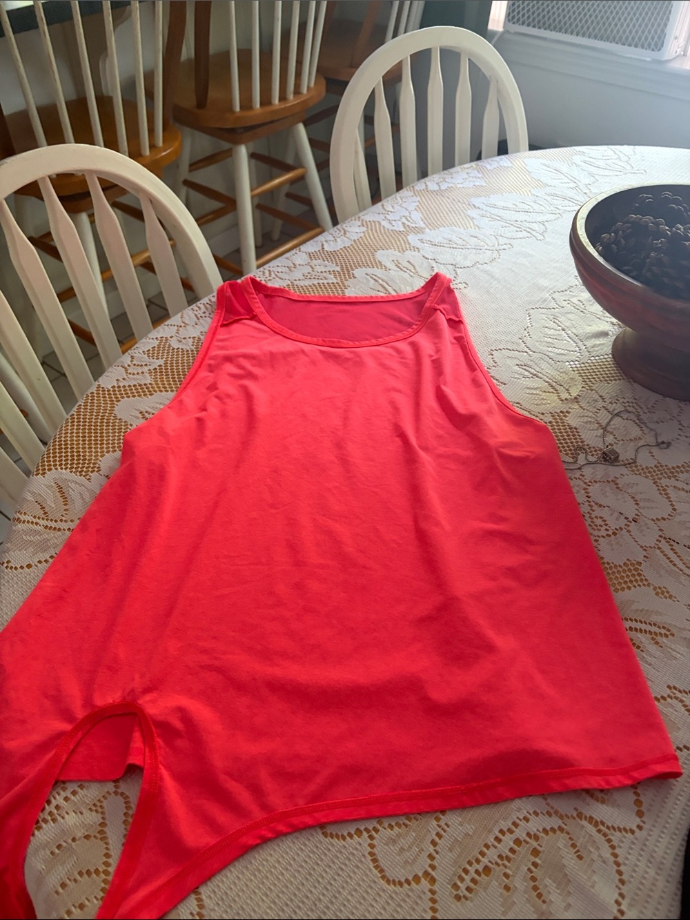 Women’s Bright Coral Tank Top - Reebok